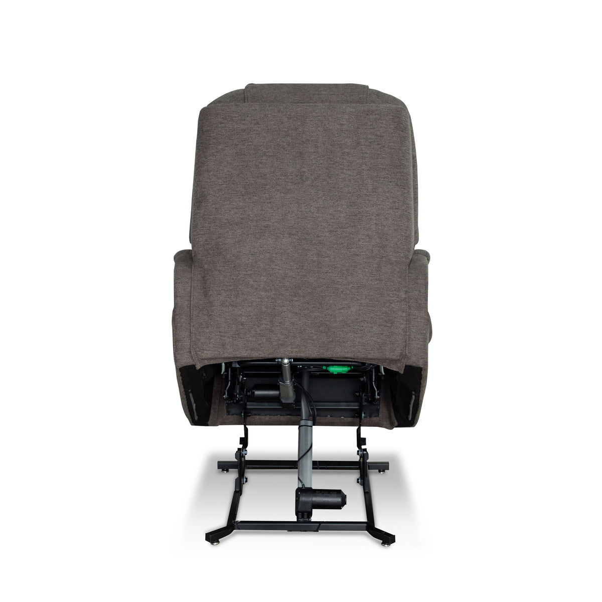 Zecliner Model 3+ Petite Power Lift Recliner With Power Headrest, Lumbar, Heat & Massage - Umber Gray | Flexsteel