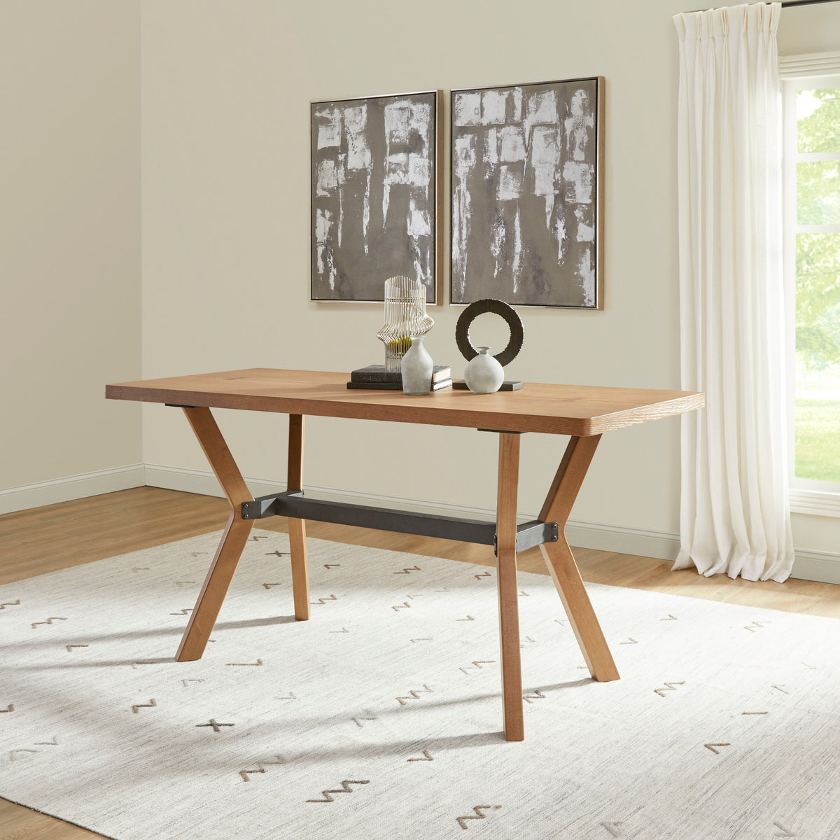 Millwork Friendship Table - Light Brown | Flexsteel