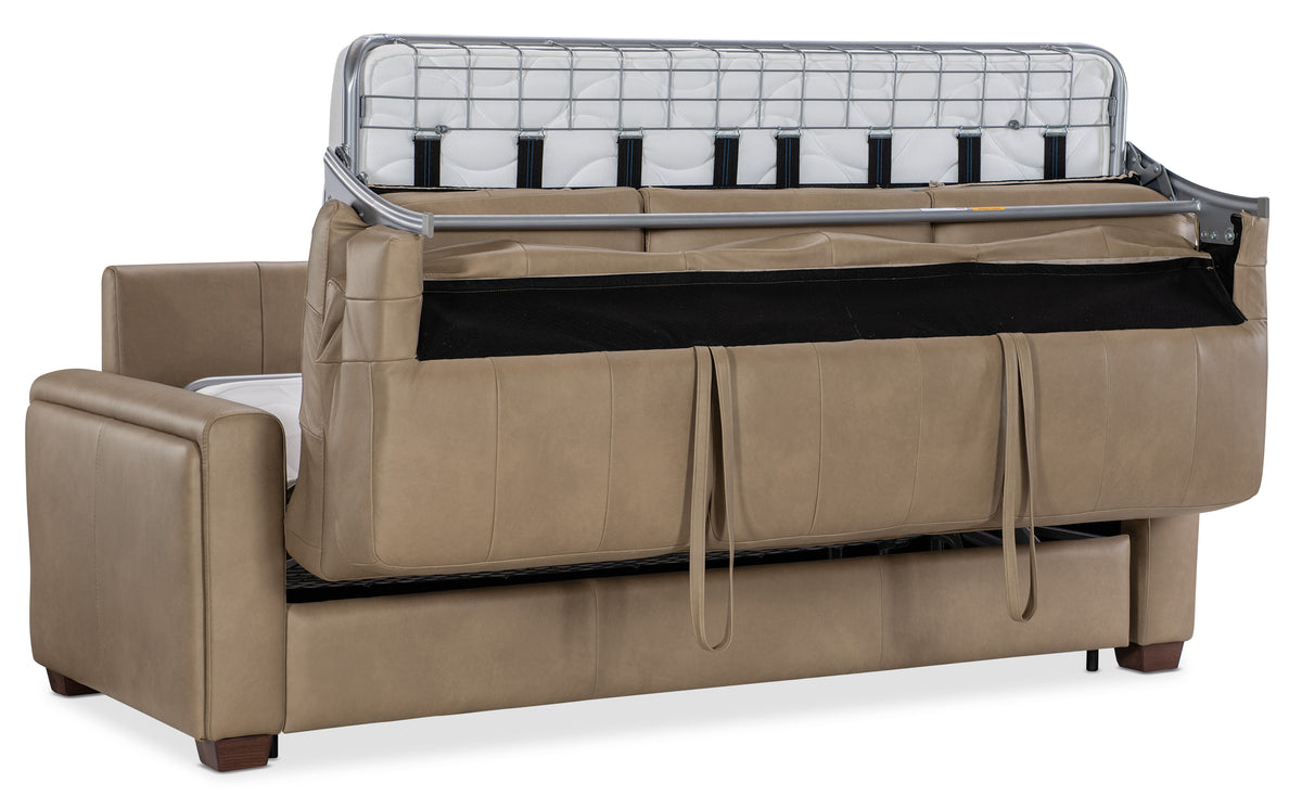 Griffin Queen Sleeper Sofa - Light Brown by Hooker Furniture - View 8