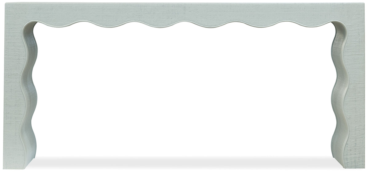 Commerce And Market Waverly Console Table - Light Blue by Hooker Furniture - View 3