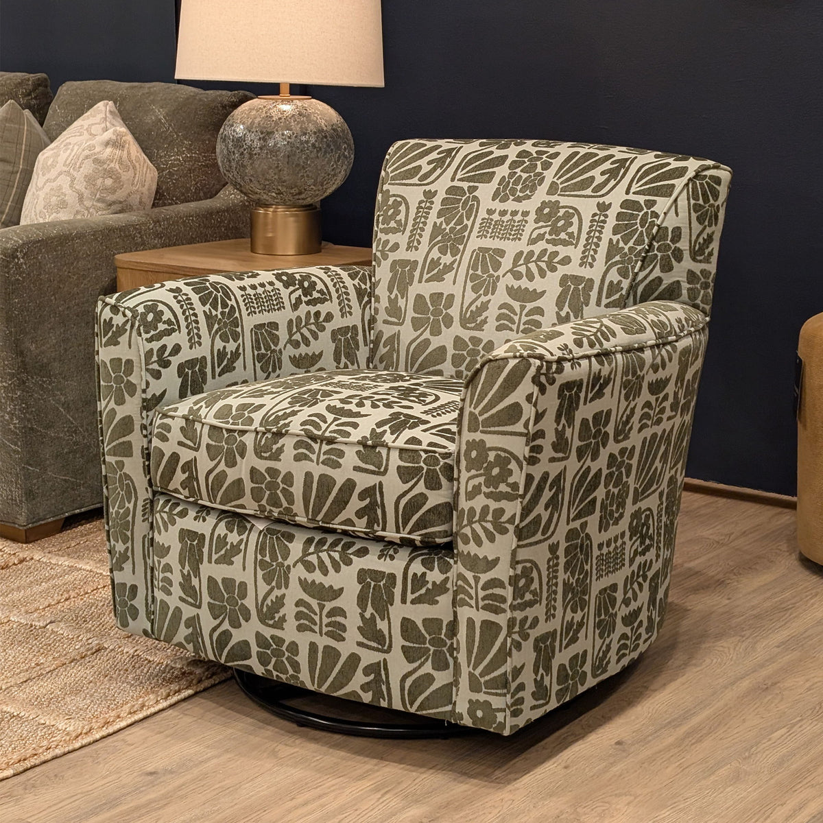 Kingman Fabric Swivel Glider | Flexsteel