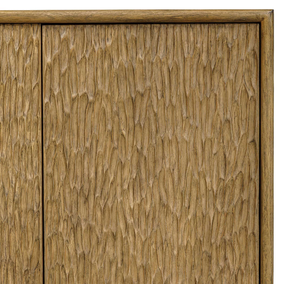 Stevenson Wood 4 Door Cabinet Natural - Light Brown by Uttermost - View 8