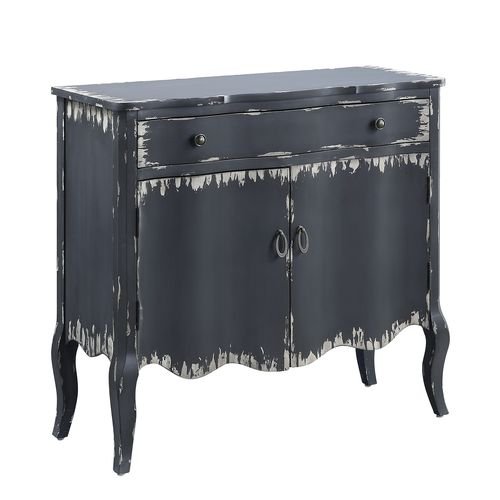 Deianira Console Cabinet AC00287 Antique Gray Finish | Acme | Home Elegance USA