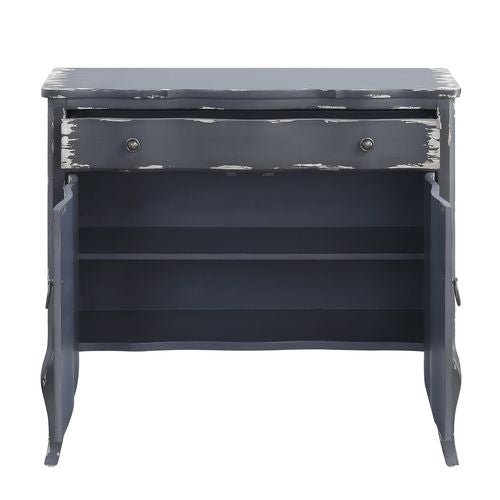 Deianira Console Cabinet AC00287 Antique Gray Finish | Acme | Home Elegance USA