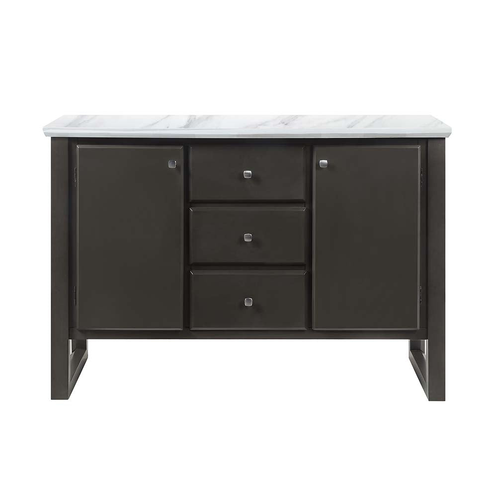 Acme - Madan Server AC00425 Gray Oak Finish