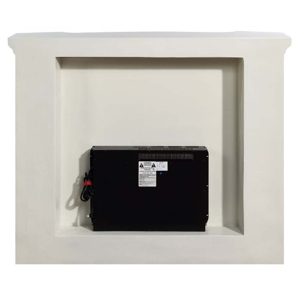 Adara Fireplace AC01620 Antique White Finish | Acme | Home Elegance USA