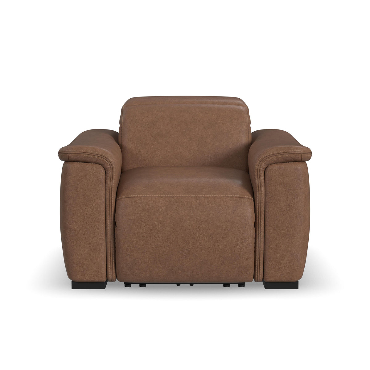 Camden Power Recliner With Power Headrest - Dusty Taupe | Flexsteel