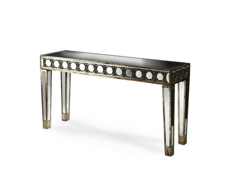 Discoveries Mirrored Console Table - Acf - Con - Dvon - 21 | Aico | Home Elegance USA
