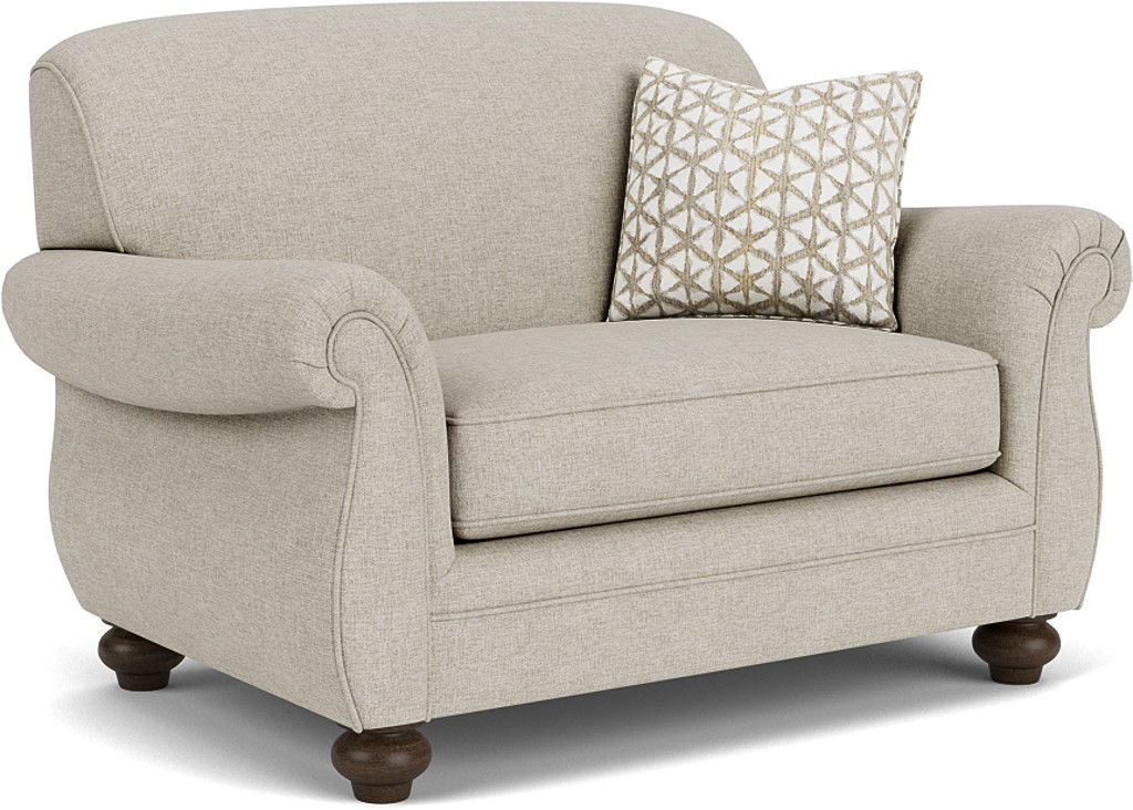 Winston Fabric Chair And a Half | Flexsteel