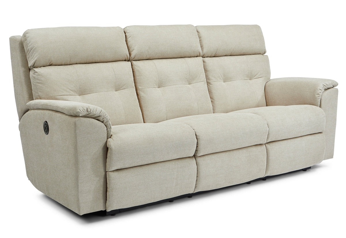 Mason Transitional Fabric Power Reclining Sofa | Flexsteel