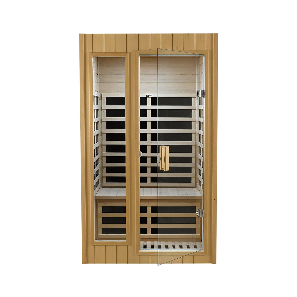 Hemlock Two-person far infrared roof embedded indoor sauna room - sold by Home Elegance USA