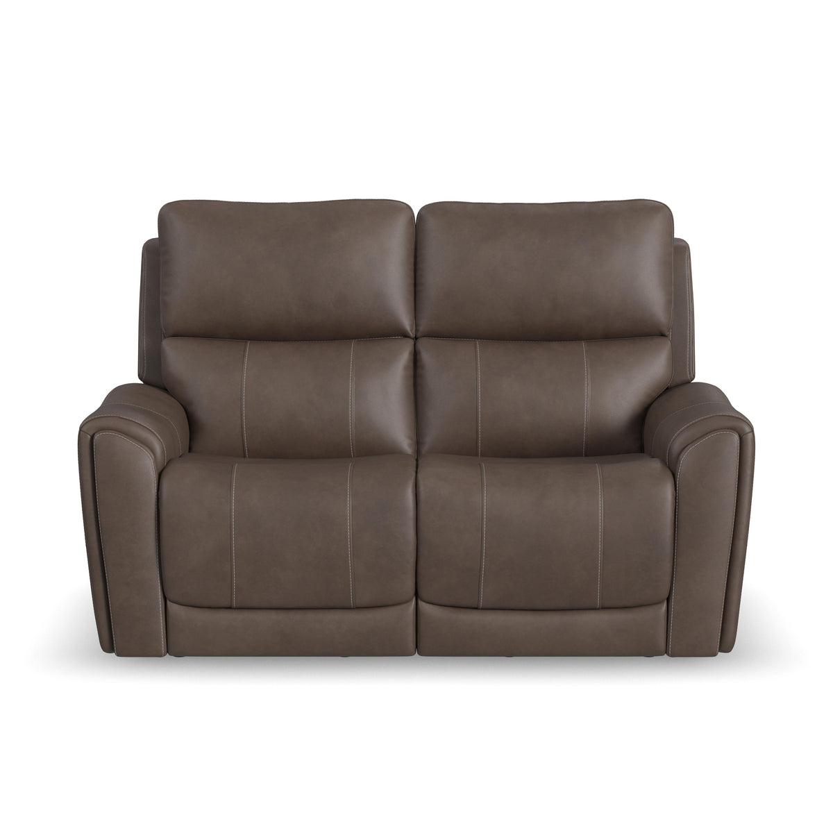 Carter Power Reclining Loveseat With Power Headrests & Lumbar - Cappuccino | Flexsteel