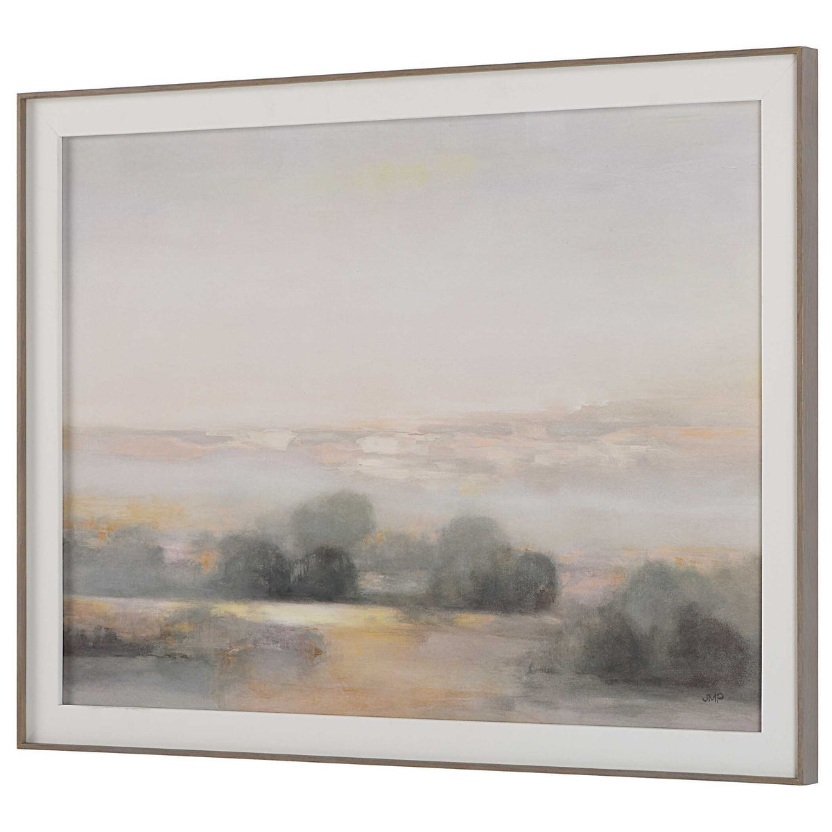 Atmospheric Neutral Landscape Print - Gray by Uttermost - View 4