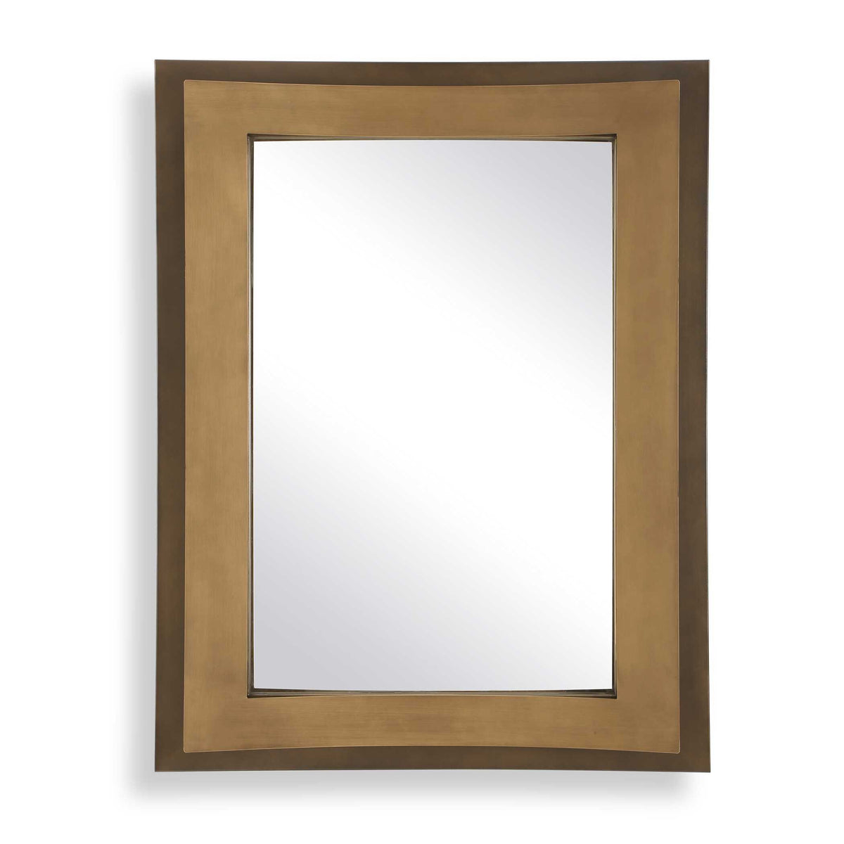 Around The Bend Mirror - Bronze by Uttermost - View 1