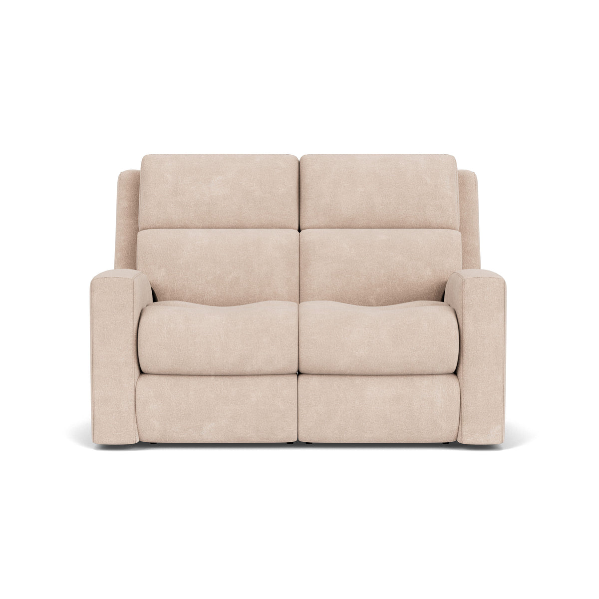 Score Transitional Fabric Power Reclining Loveseat With Power Headrests & Lumbar | Flexsteel