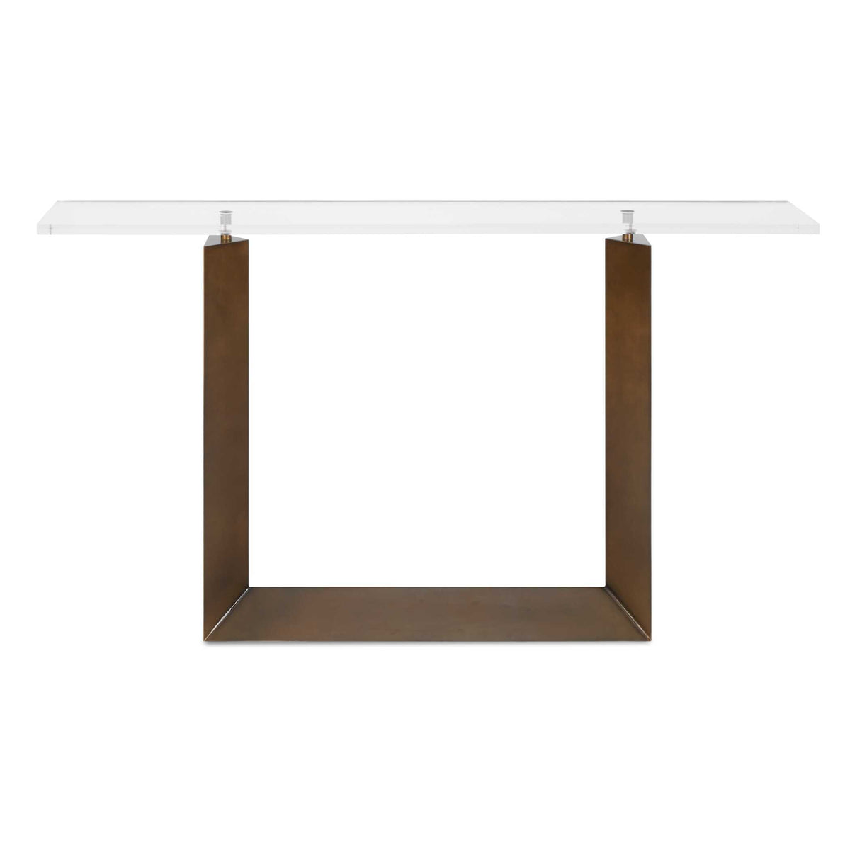 McElroy Modern Console Table - Bronze by Uttermost - View 1