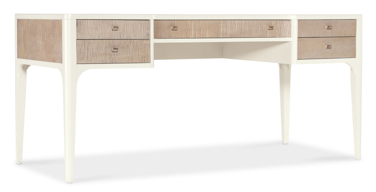 Hera Writing Desk - White / Beige by Hooker Furniture - View 1