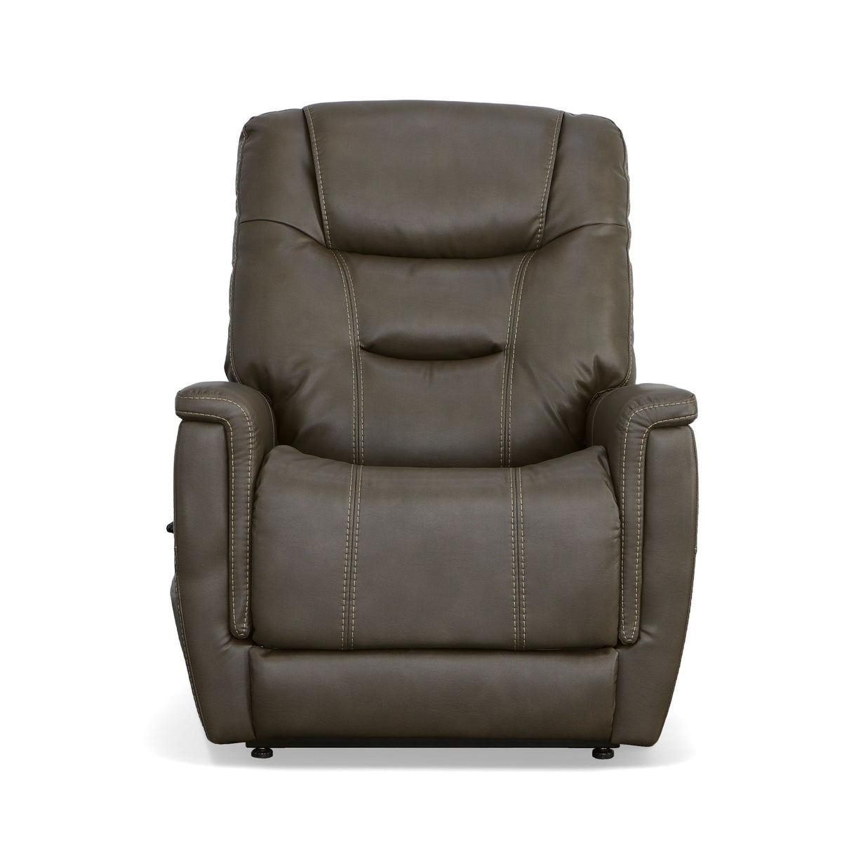 Shaw Power Lift Recliner With Power Headrest & Lumbar - Driftwood | Flexsteel