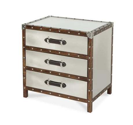 Discoveries Trunk 3 - Drawer Chest - Acf - Tnk - Chst3 - 04 | Aico | Home Elegance USA