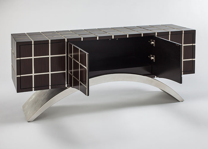 Artmax 2713-S Cabinet – Interior Shelf and Four-Door Storage Center