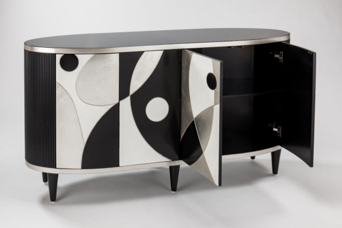 Artmax 2730-S Cabinet – Interior Shelf with Four-Door Storage - Right