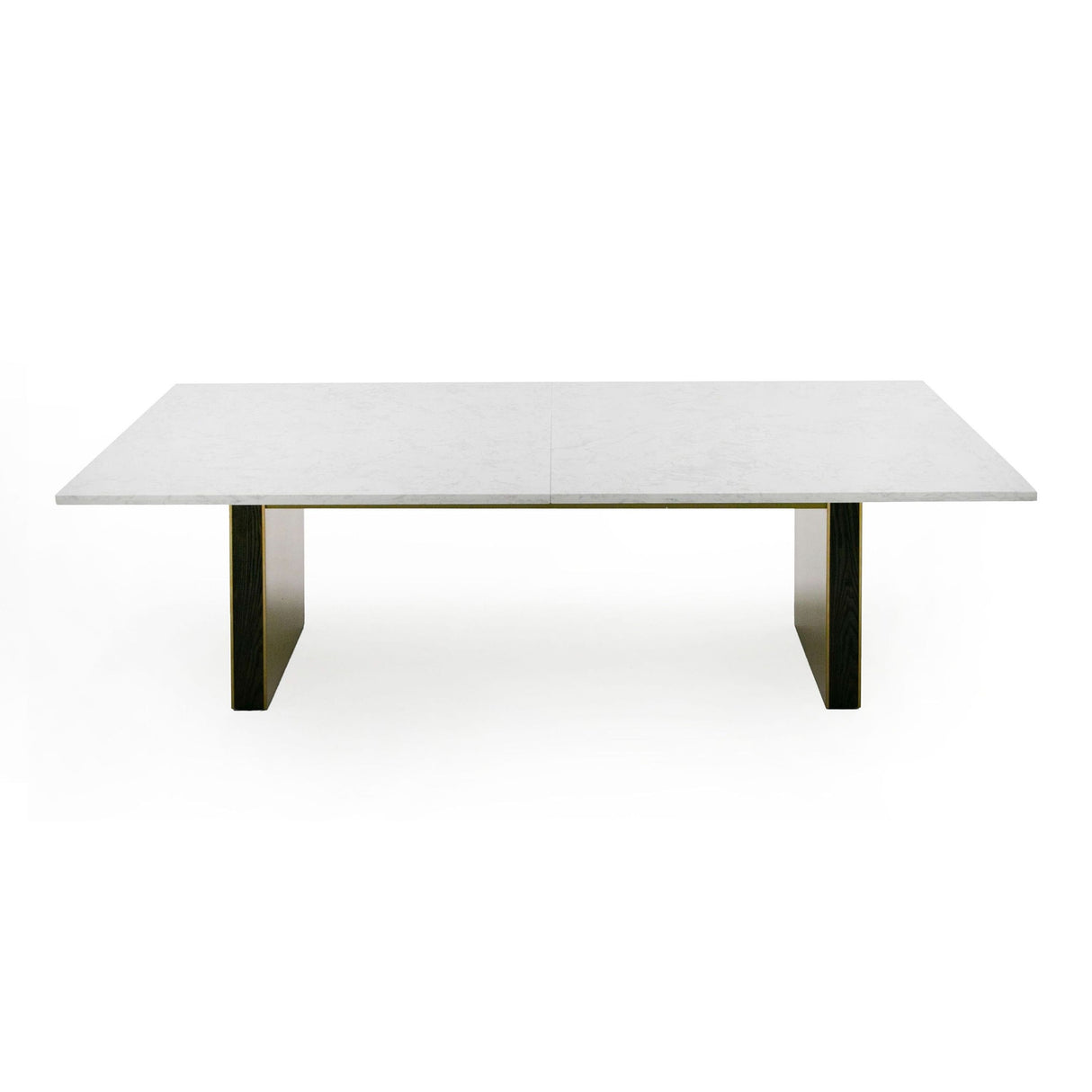 Modrest Auer - White Marble & Gold Dining Table