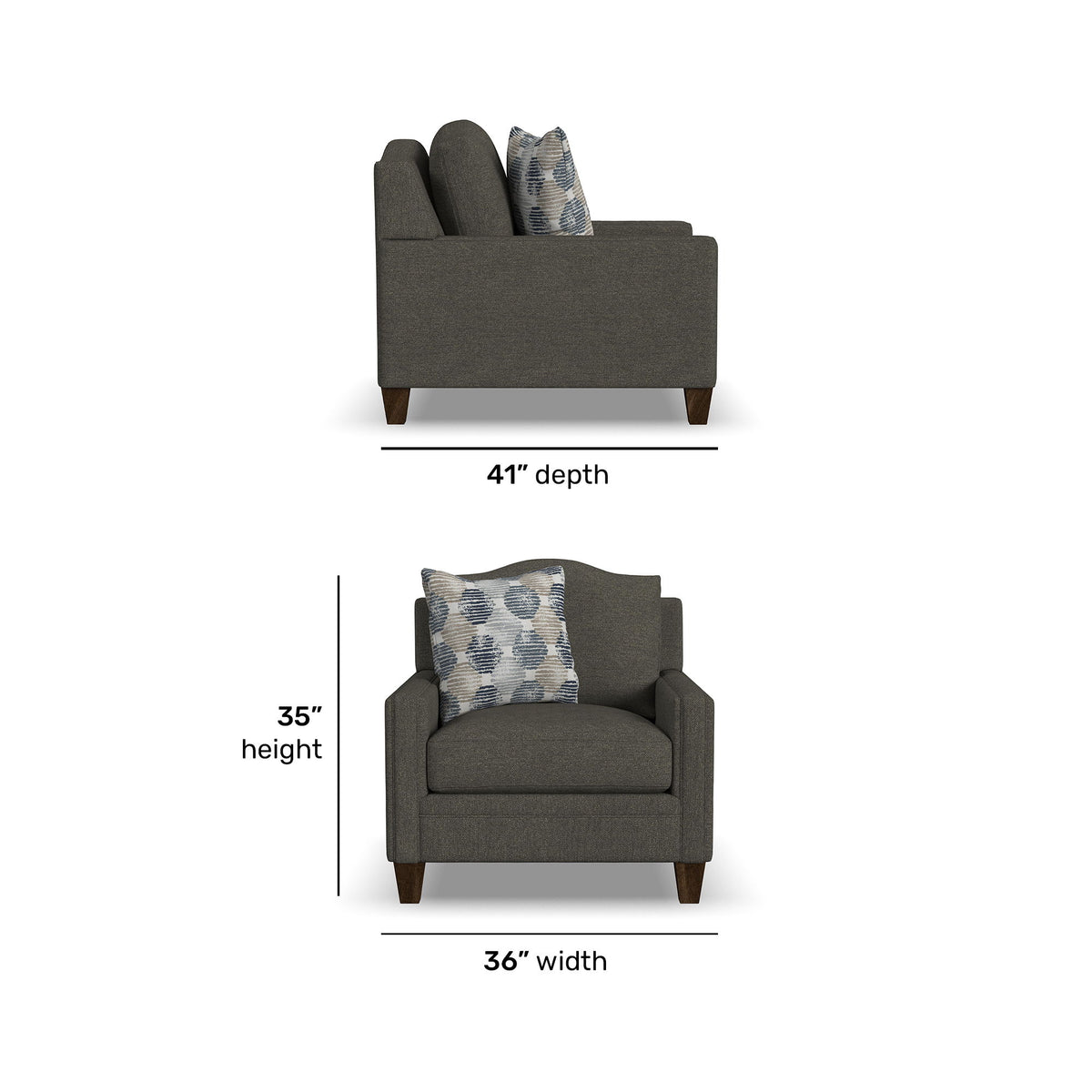 Lottie Fabric Chair | Flexsteel