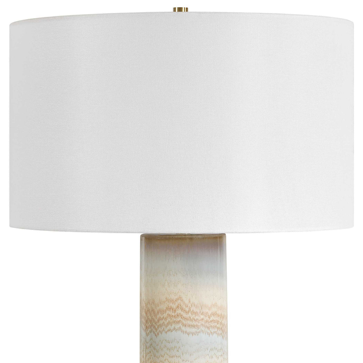 Armitage Textured Table Lamp Blue / Brown / Gray / White - Light Blue / White by Uttermost - View 6