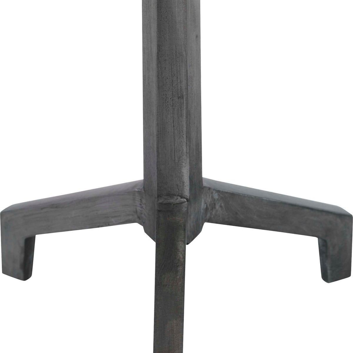 Ivor Cast Iron Floor Lamp Dark Gray - Black / Beige by Uttermost - View 6