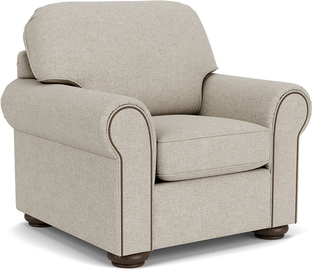 Preston Fabric Chair With Nailhead Trim | Flexsteel