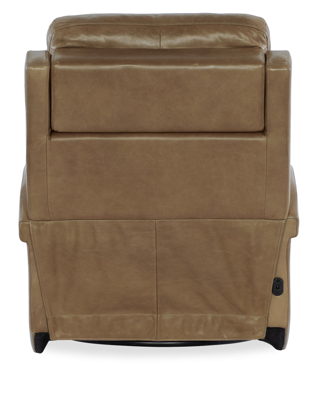 Kaufman ZG Swivel Power Recliner With Pop-Up Headrest - Light Brown by Hooker Furniture - View 14