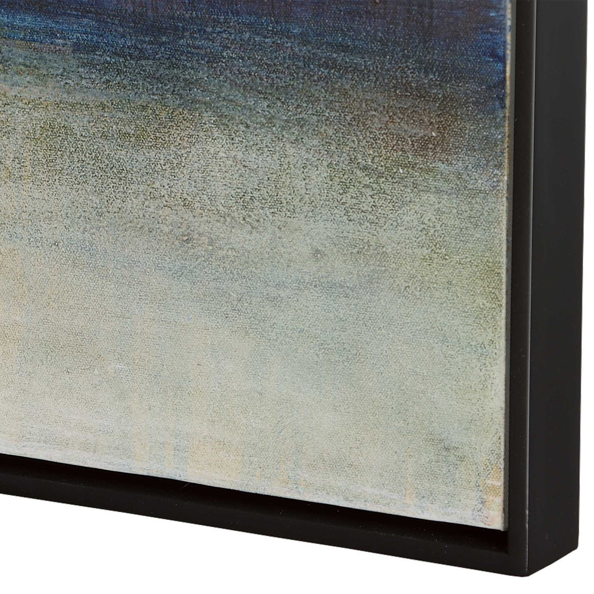 Seafaring Dusk Hand Painted Abstract Art - Beige / Blue by Uttermost - View 6