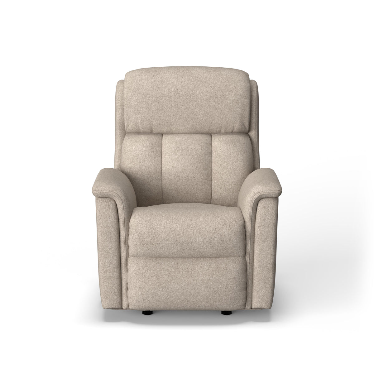 Luna Transitional Fabric Power Recliner With Power Headrest | Flexsteel