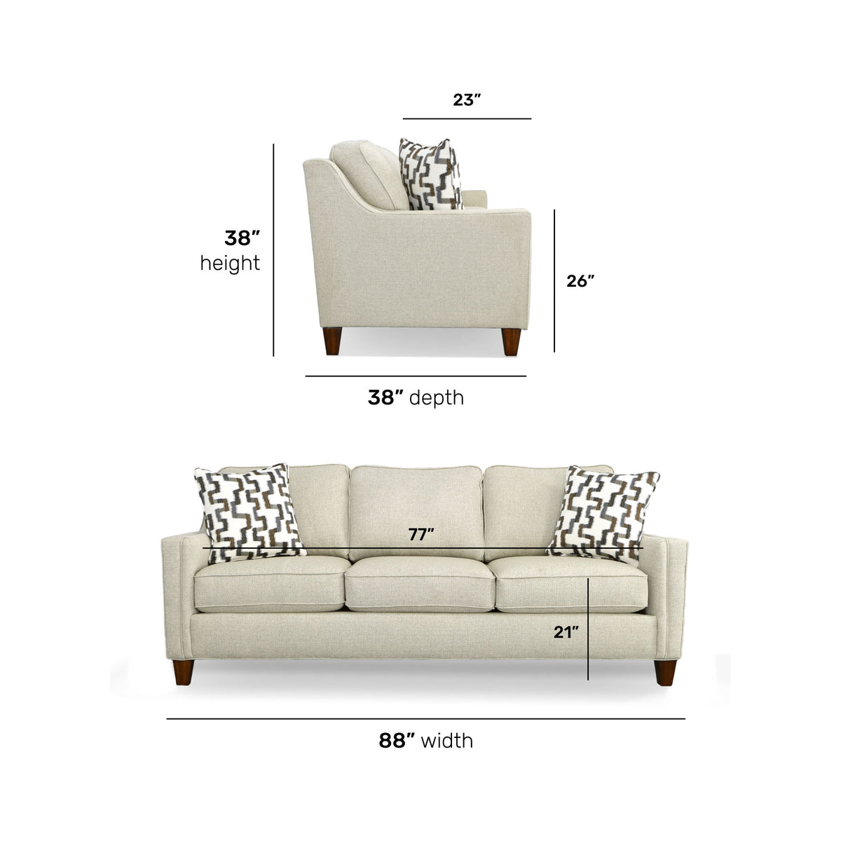 Finley Fabric Sofa | Flexsteel
