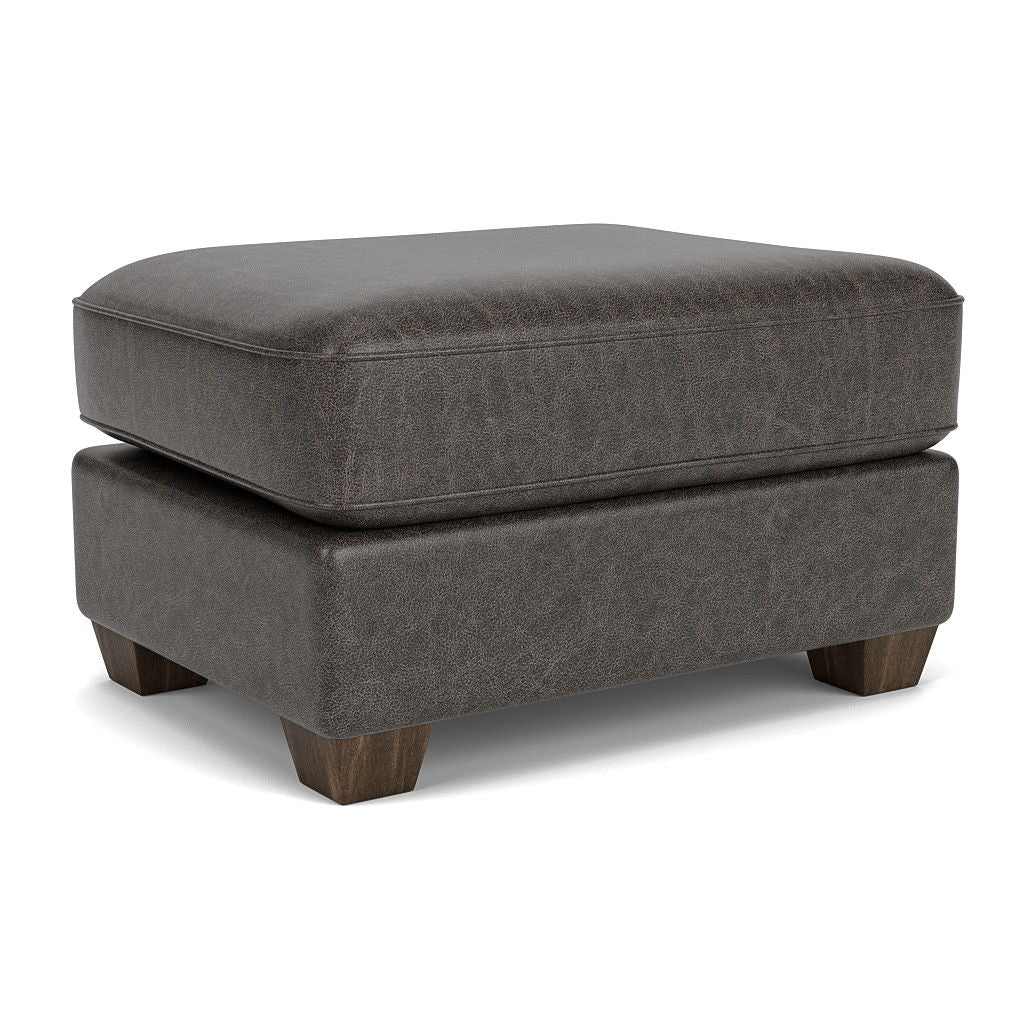 Thornton Leather Ottoman | Flexsteel