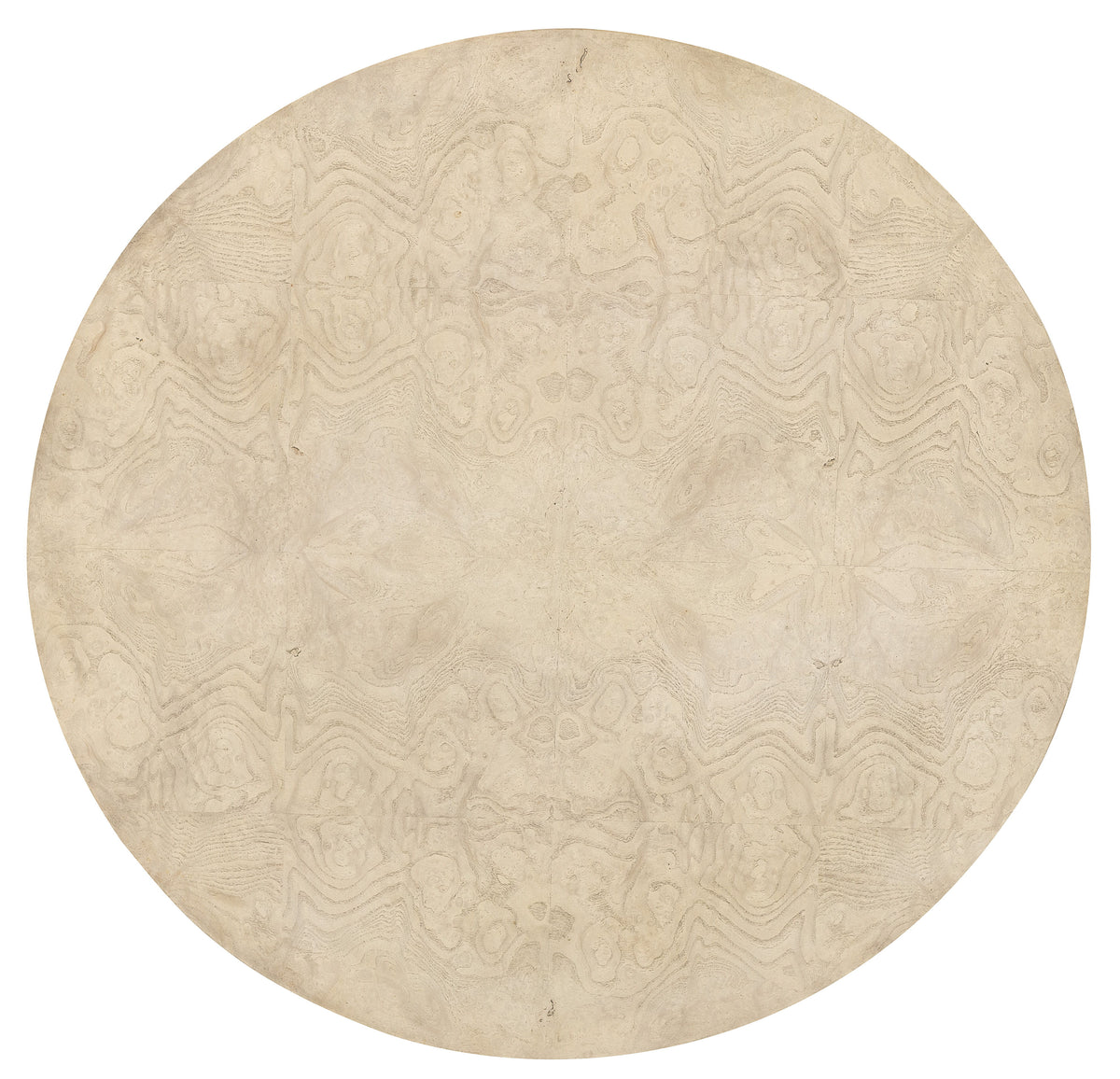 Archives Round End Table Alabaster - Beige by Hooker Furniture - View 4