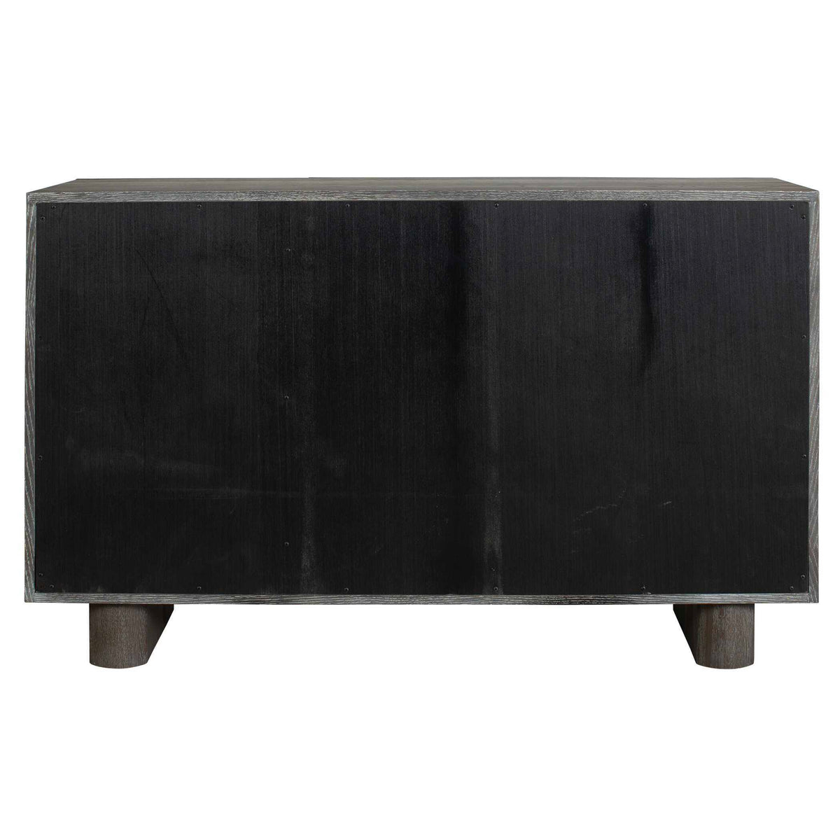 Phineas 3 Door Modern Cabinet Woodtone - Dark Brown by Uttermost - View 5