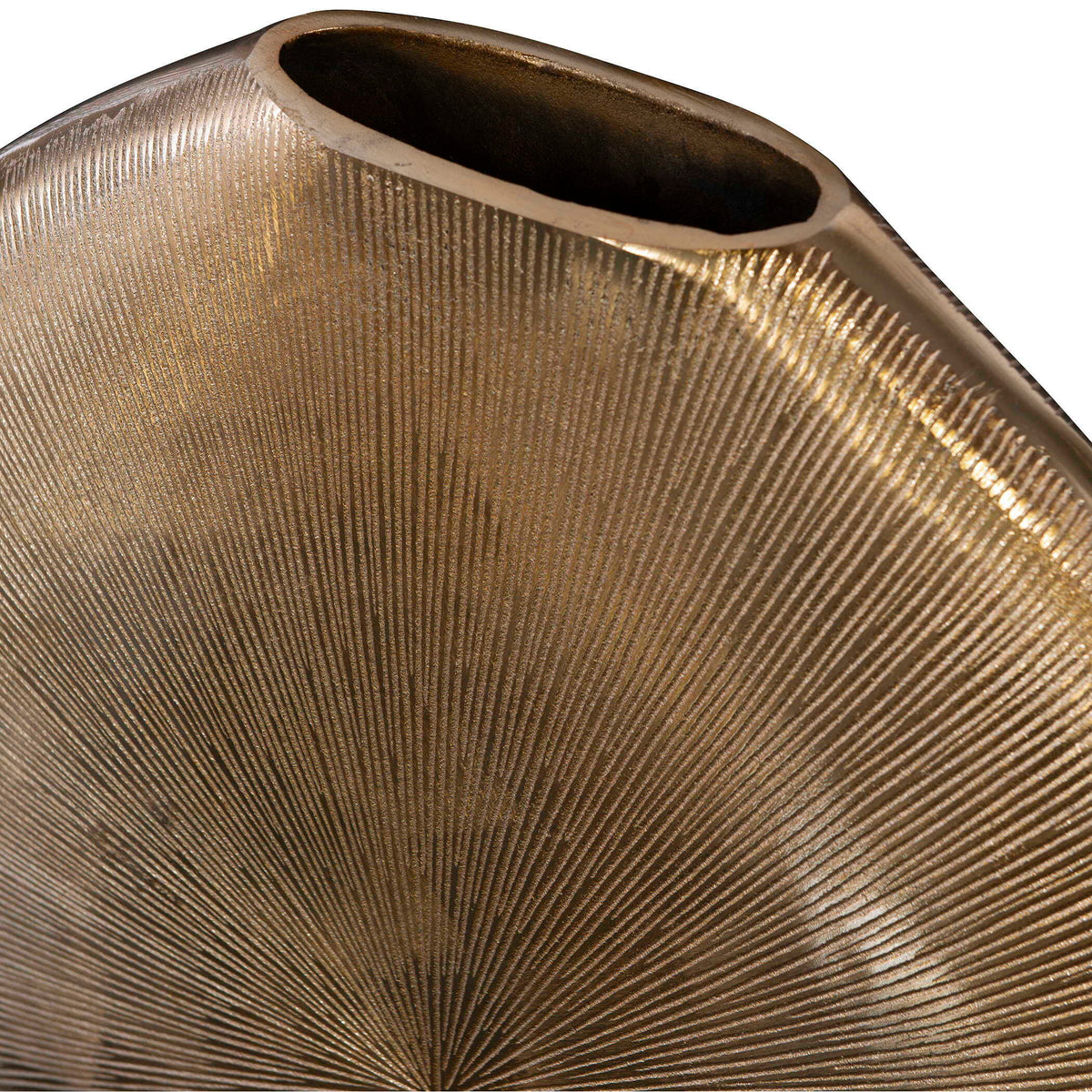 Gretchen Vase - Gold by Uttermost - View 5