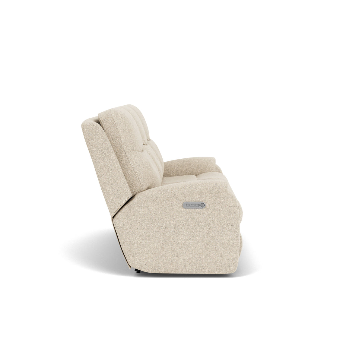 Penn Transitional Fabric Power Reclining Sofa With Power Headrests & Lumbar | Flexsteel