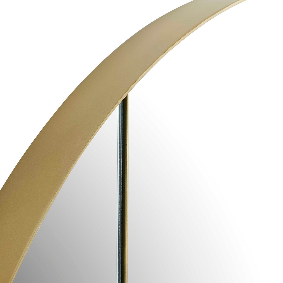 Amram Round Mirror - Gold by Uttermost - View 6