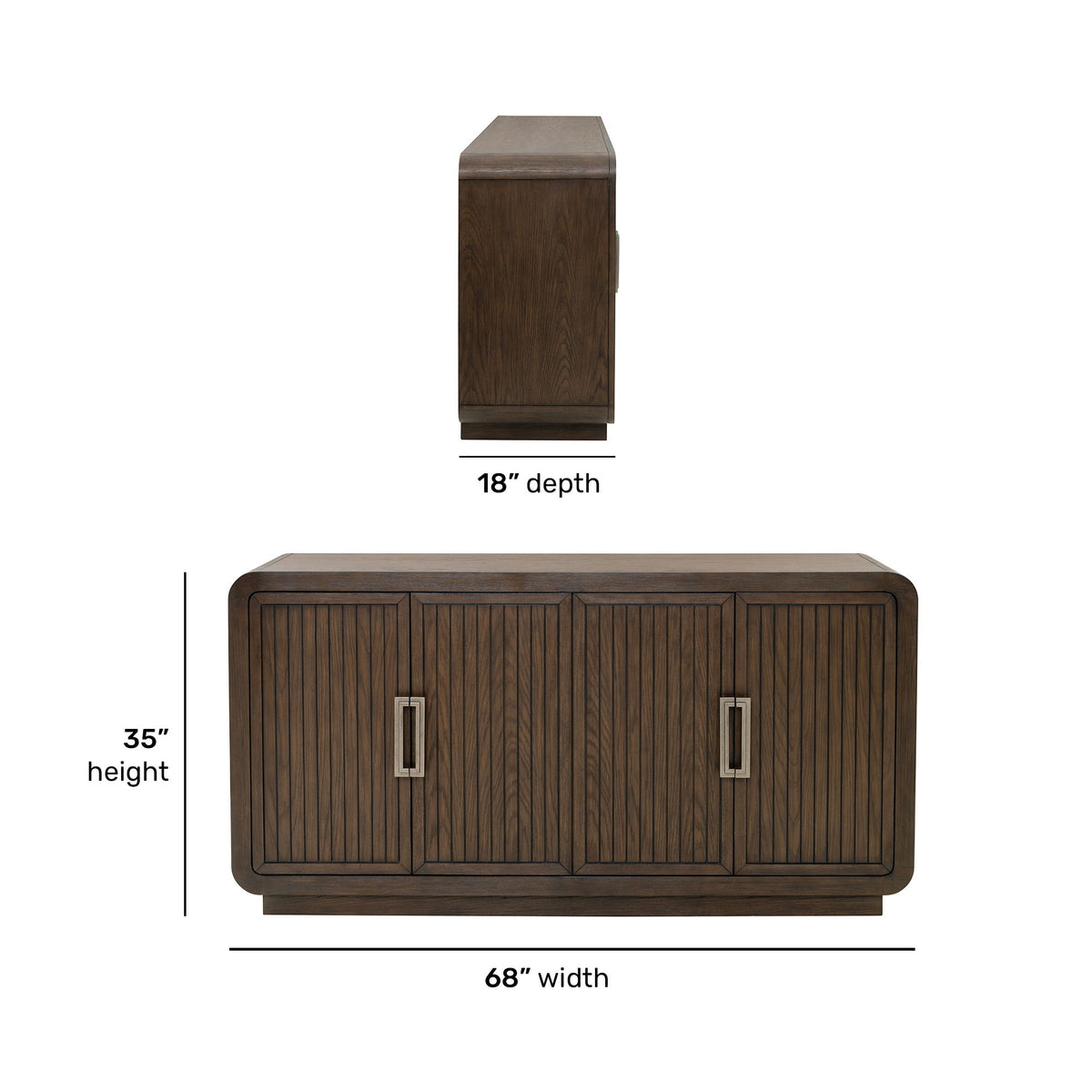 Athens Buffet - Chocolate Brown | Flexsteel