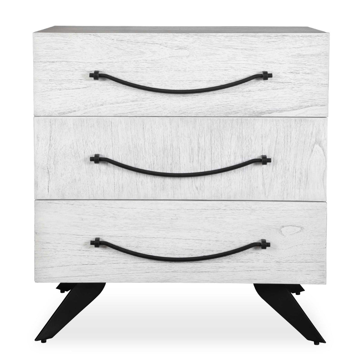 Vivi 3 Drawer Chest - White by Uttermost - View 1