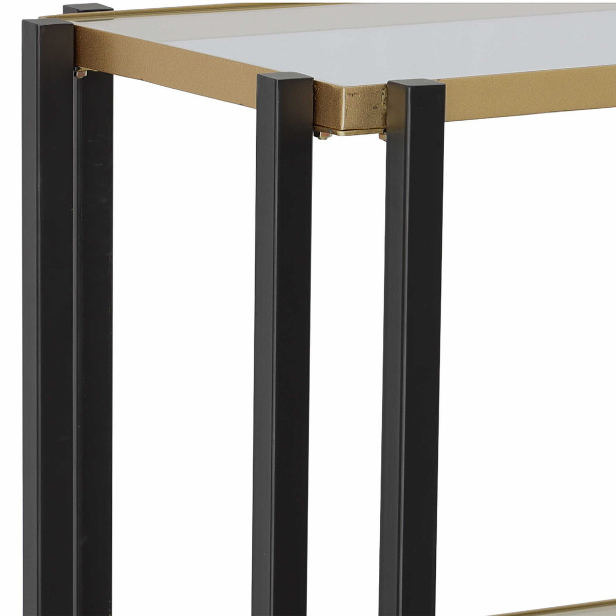 Kentmore Modern Etagere - Black / Yellow by Uttermost - View 5