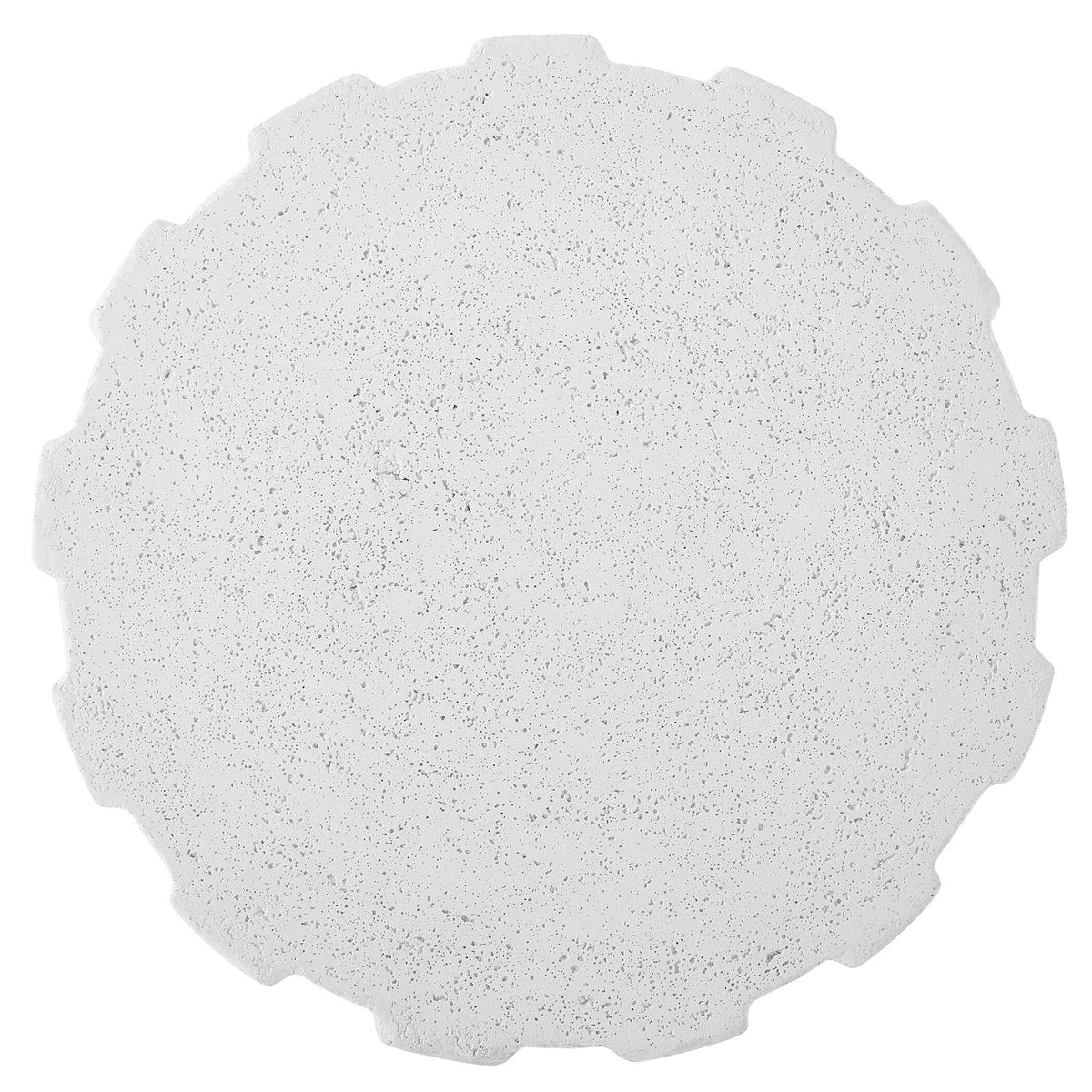 Jane Outdoor Accent Table - White by Uttermost - View 3