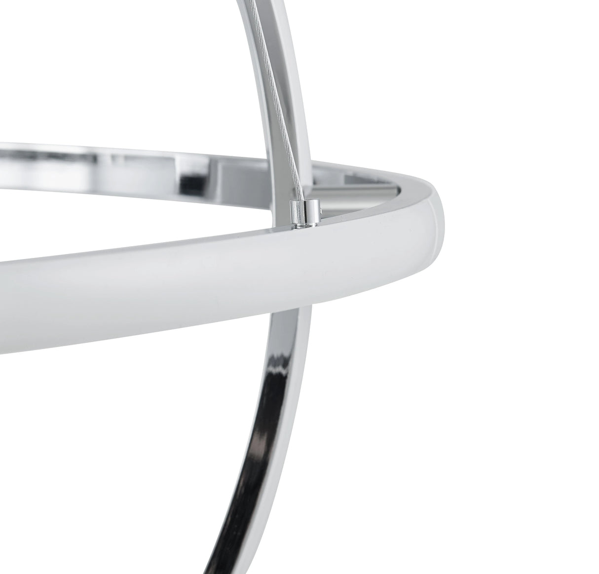 Lámpara de araña LED ajustable Oxford // Cromo | Finesse