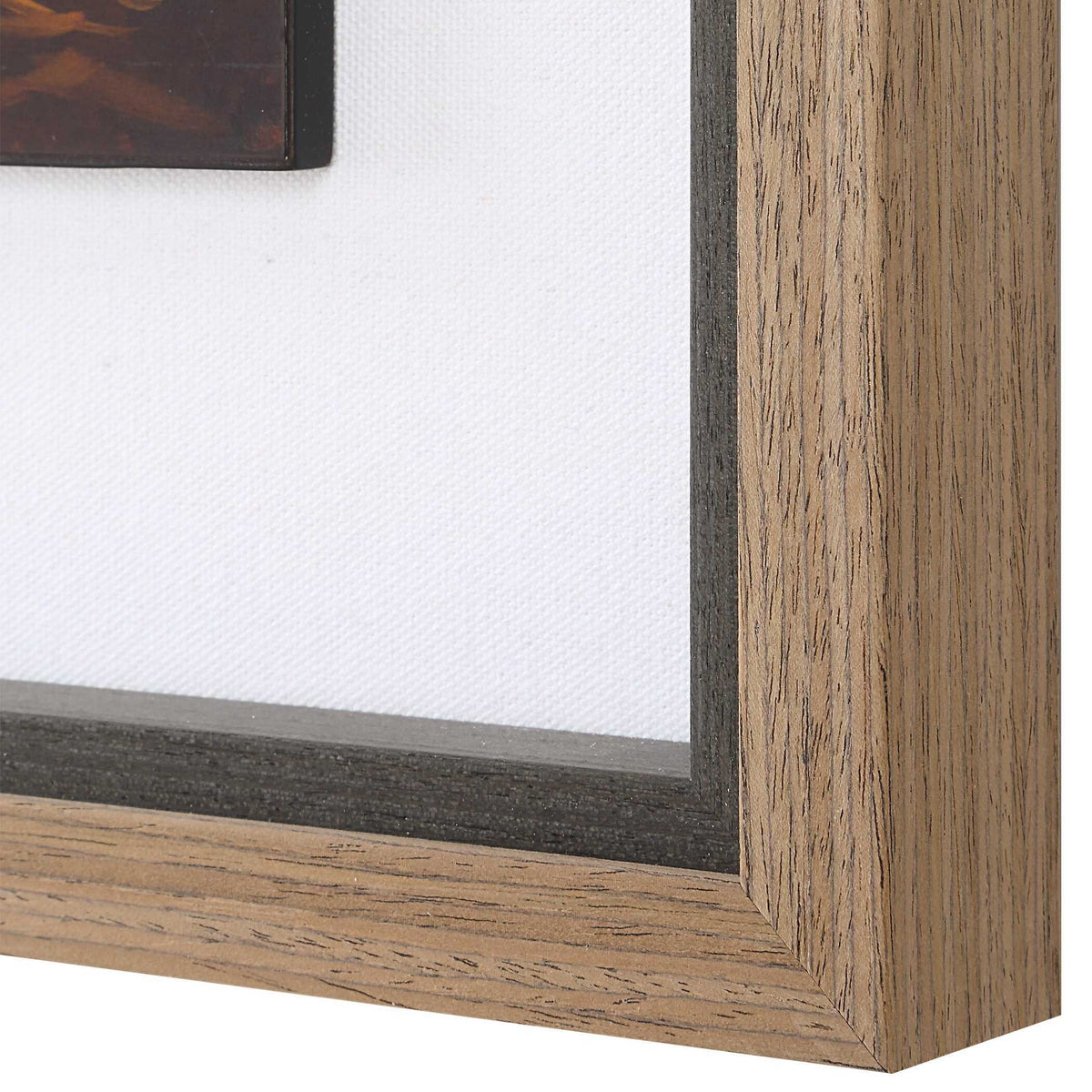 Resting Bunny Framed Prints (Set of 9) - Dark Brown by Uttermost - View 6