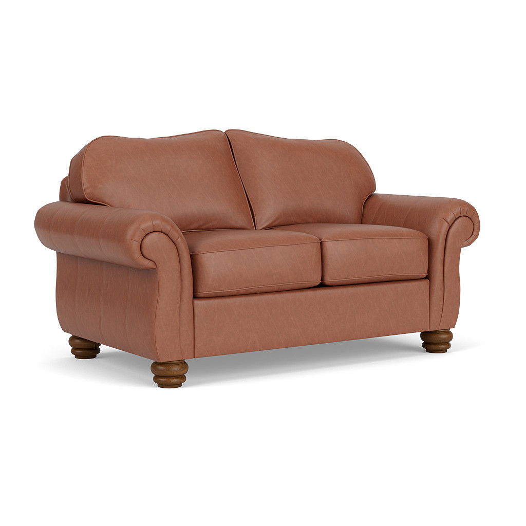 Bexley Leather Loveseat | Flexsteel