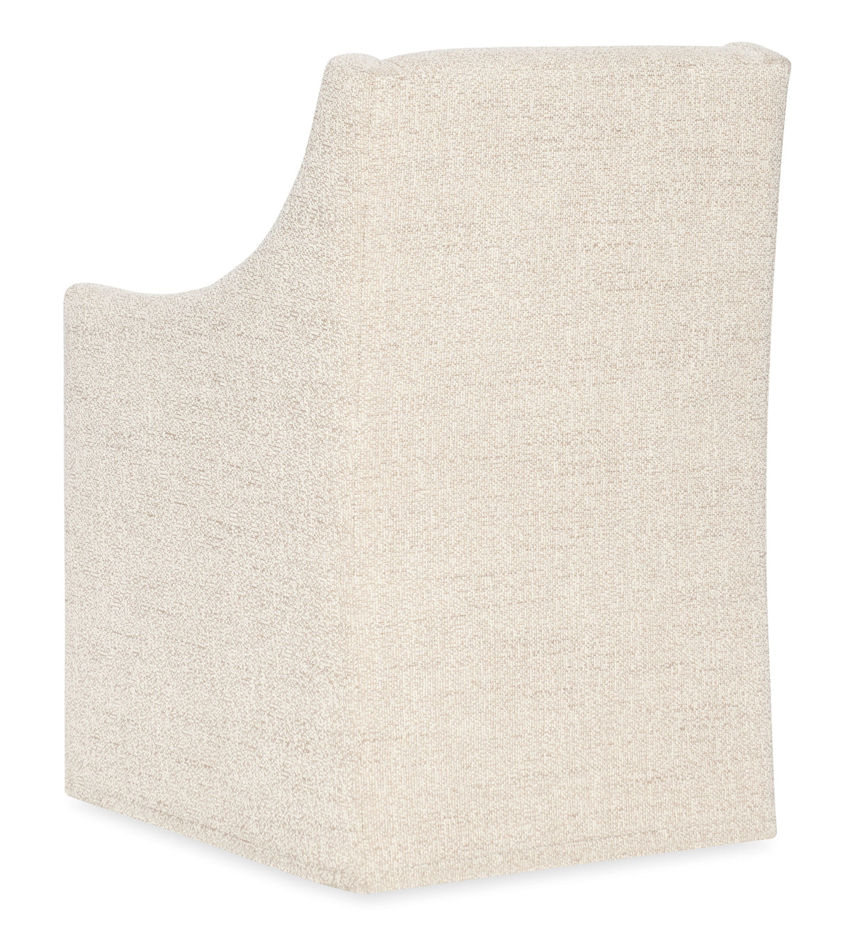 Eleana Castered Arm Chair - Beige by Hooker Furniture - View 4
