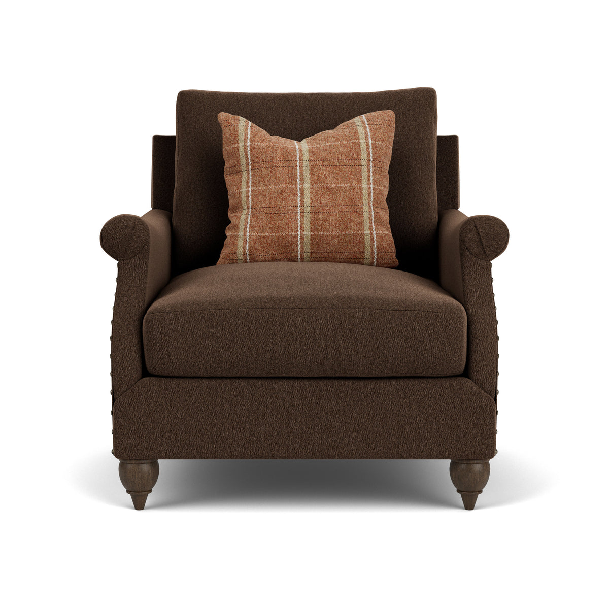 Veda Fabric Chair With Nailhead Trim | Flexsteel