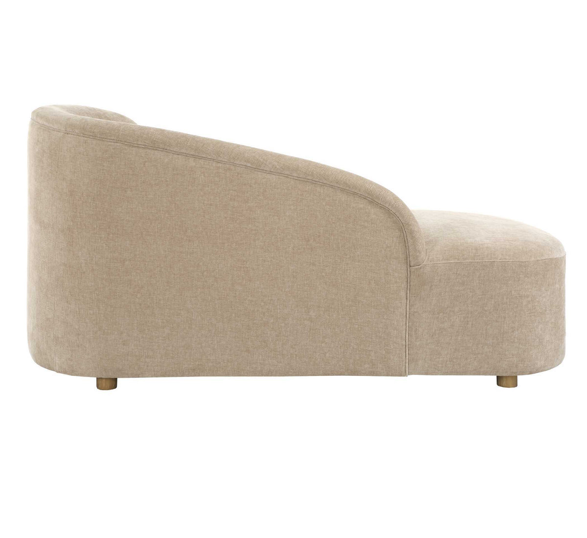 Fae Arm Chaise Lounge - Beige by Uttermost - View 4